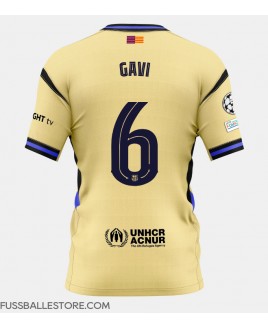 Günstige Barcelona Paez Gavi #6 Auswärtstrikot 2025-26 Kurzarm